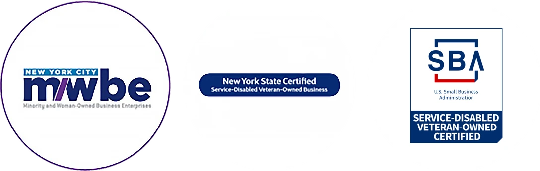 Certification logos of Black LLC